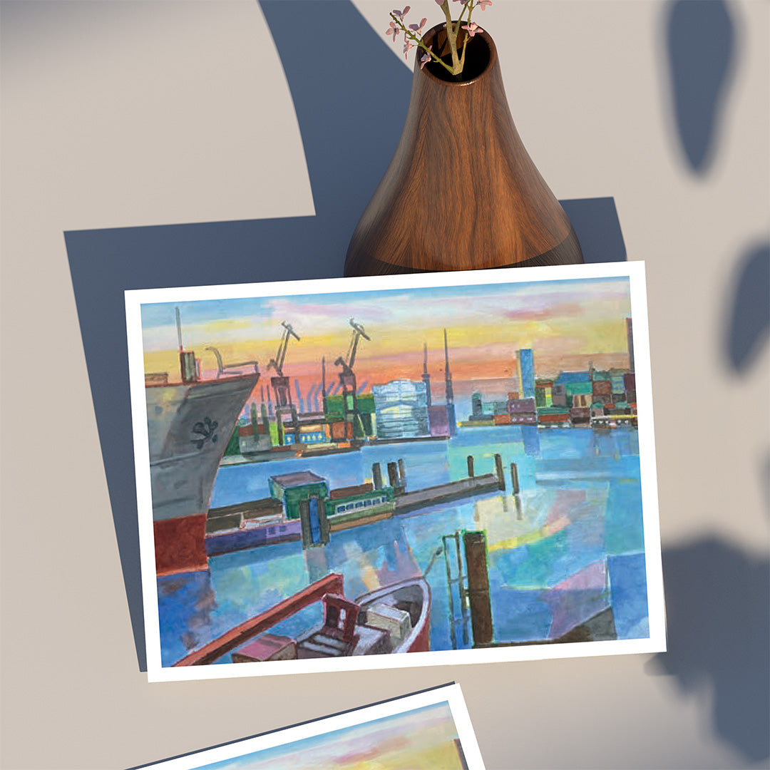 Heinz Rolefs - Hafen - 2020