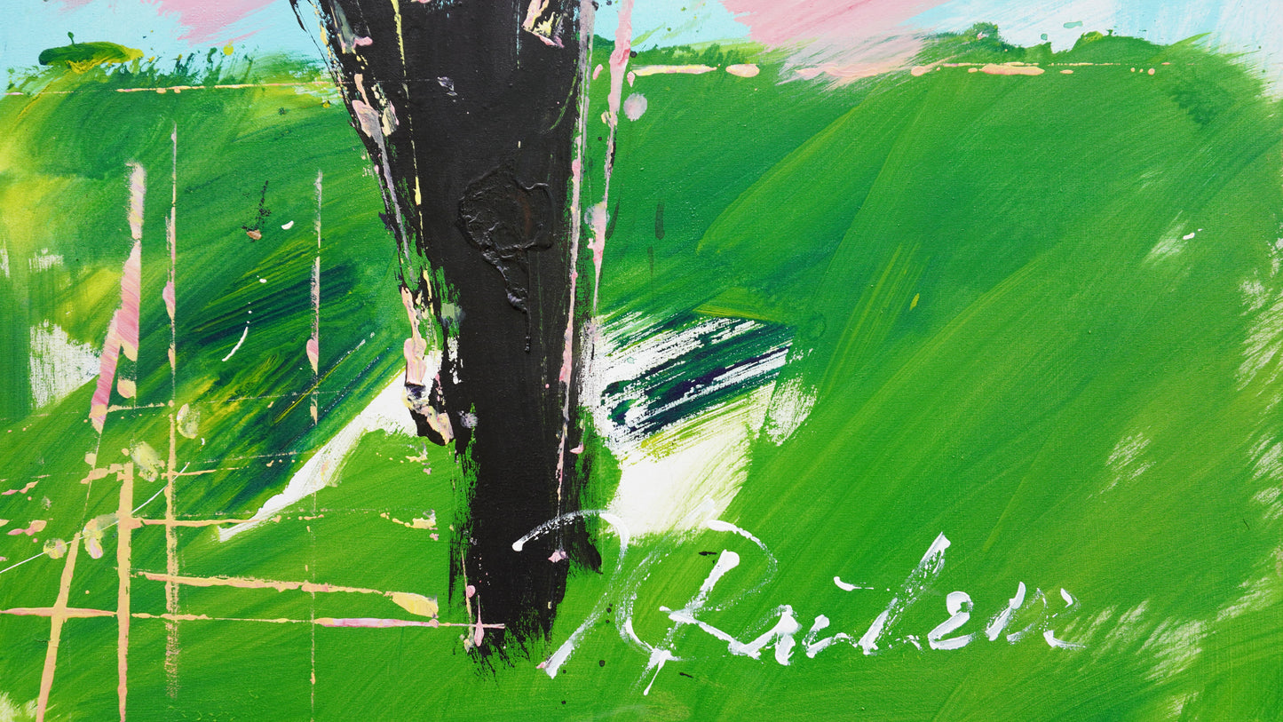 Hans Rauh - Frühlings-Lichtspiele 69 - 90x100cm