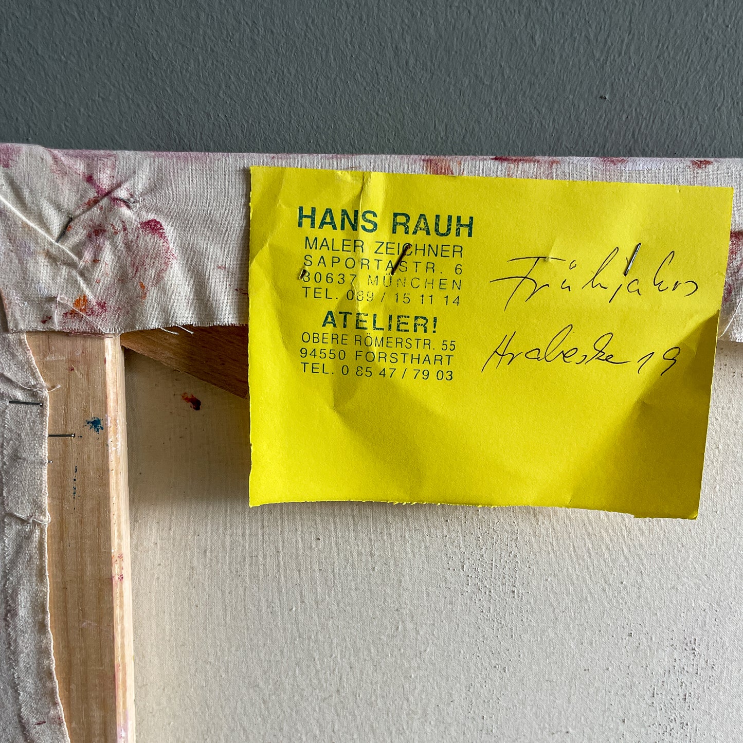 Hans Rauh - 90x100cm