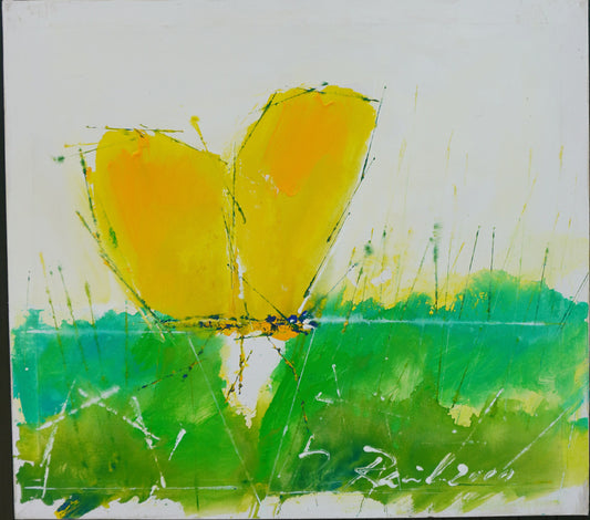 Hans Rauh - Frühlings Lichtspiele 33 - 100x90cm