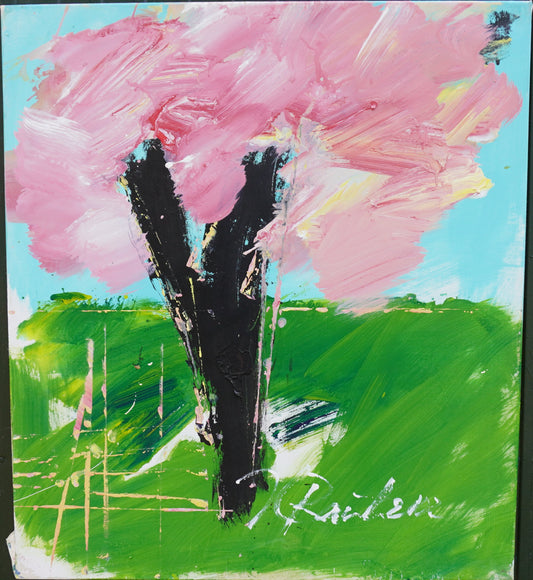 Hans Rauh - Frühlings-Lichtspiele 69 - 90x100cm